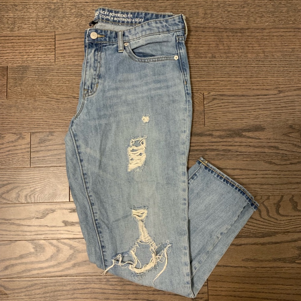 Gap Sexy Boyfriend Fit Jeans